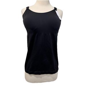 Cacique Black Nursing Cami Bra Sz 18/20 Stretch Clip Down Breastfeeding New Tag